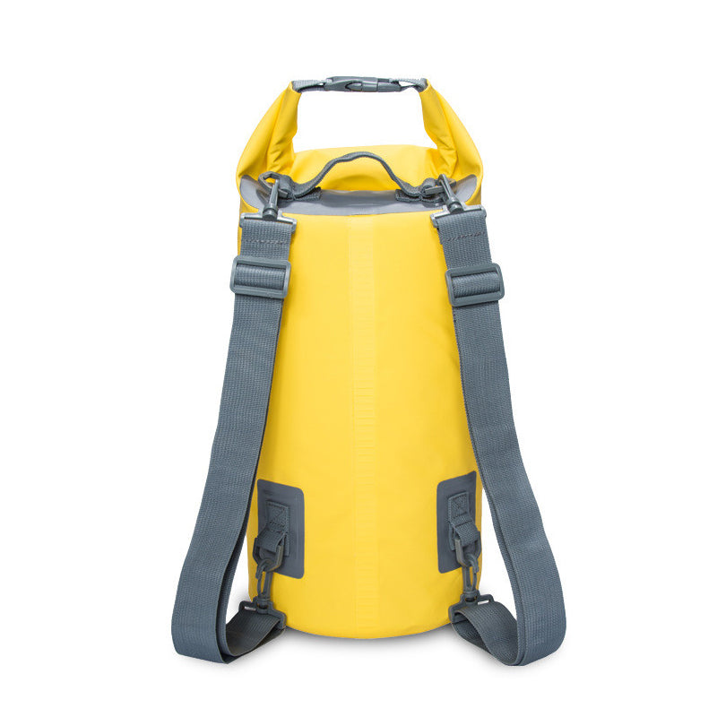 15L Waterproof Dry Bag Bucket Backpack for Kayaking Rafting Beach