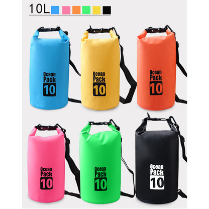 10L Outdoor Waterproof Bag Bucket Dry Sack for Floating Swimming