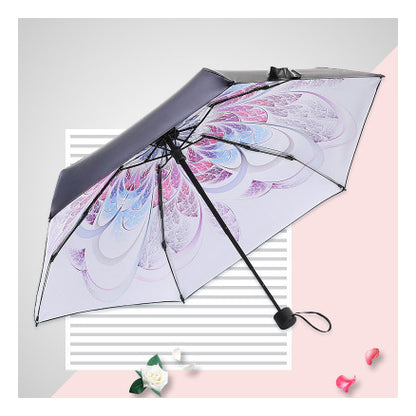 Mini Super Lightweight Portable Waterproof Umbrella with UV Protection