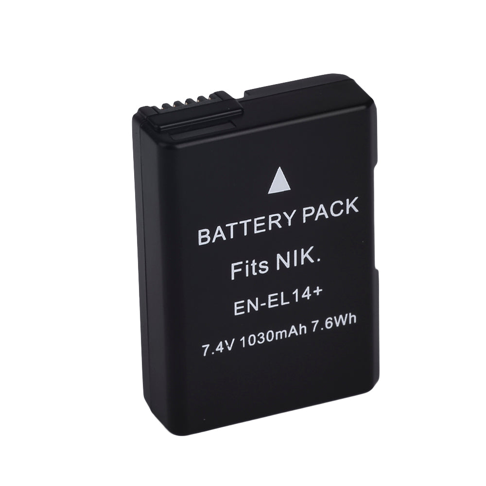 1030mAh Nikon EN-EL14 Li-ion Battery for Nikon D3100 D5100 Coolpix P7000 P7800 Etc