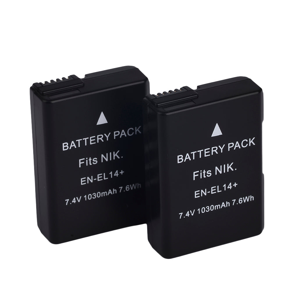 1030mAh Nikon EN-EL14 Li-ion Battery for Nikon D3100 D5100 Coolpix P7000 P7800 Etc