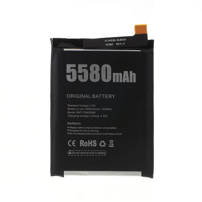 Removable Li-ion Battery for Doogee S60 5580mAh