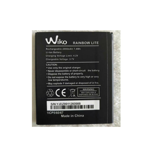 2000mAh Li-polymer Battery for Wiko Rainbow Lite