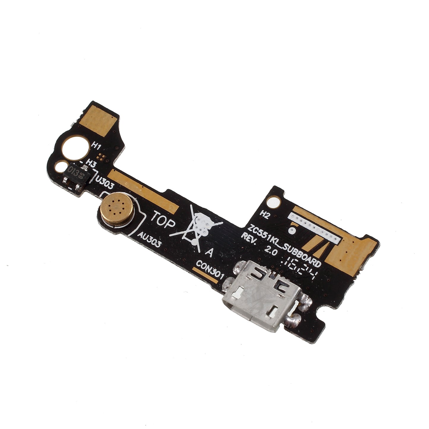 Charging Port Dock Connector Flex Cable Repair Part for Asus Zenfone 3 Laser ZC551KL