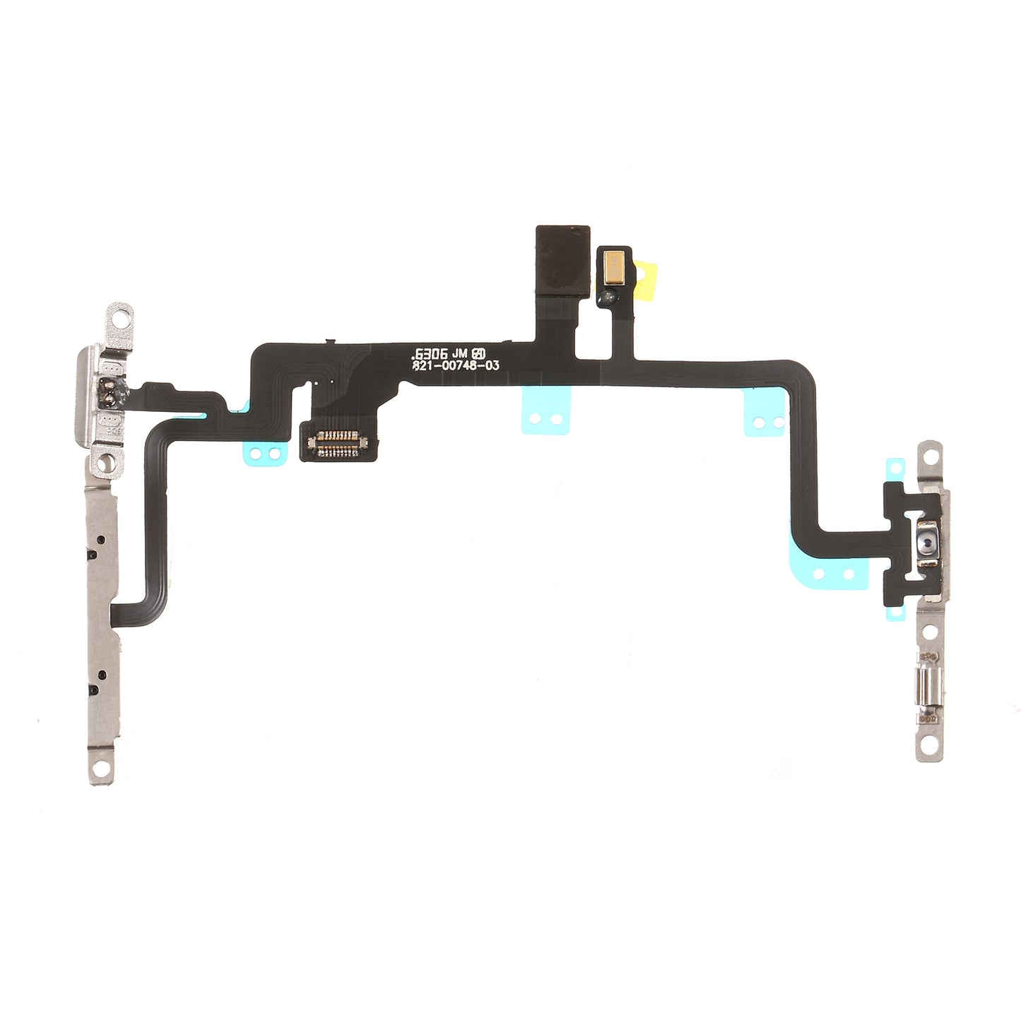 Power ON/OFF and Volume Button Flex Cable Replacement with Metal Plate for iPhone 7 Plus 5.5 inch