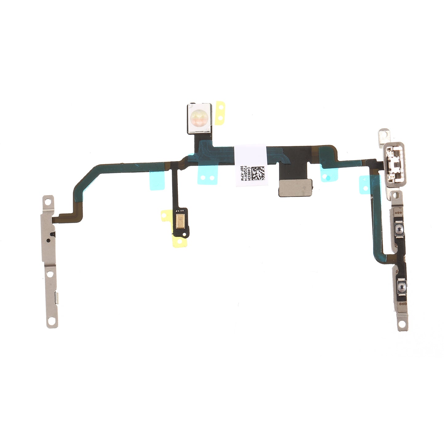 Power ON/OFF and Volume Button Flex Cable with Metal Plate for iPhone 8 Plus 5.5 inch