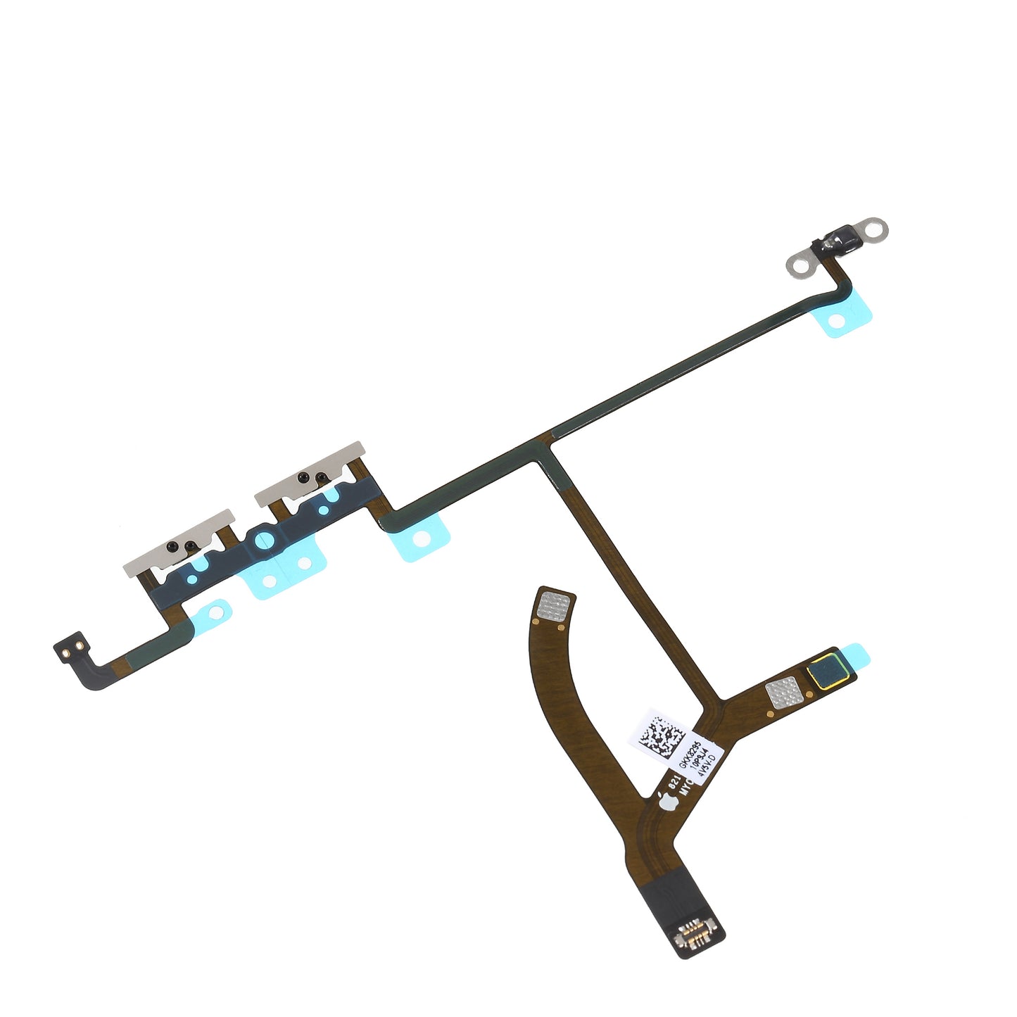 OEM Power ON/OFF and Volume Button Flex Cable without Metal Plate for iPhone XS Max 6.5 inch