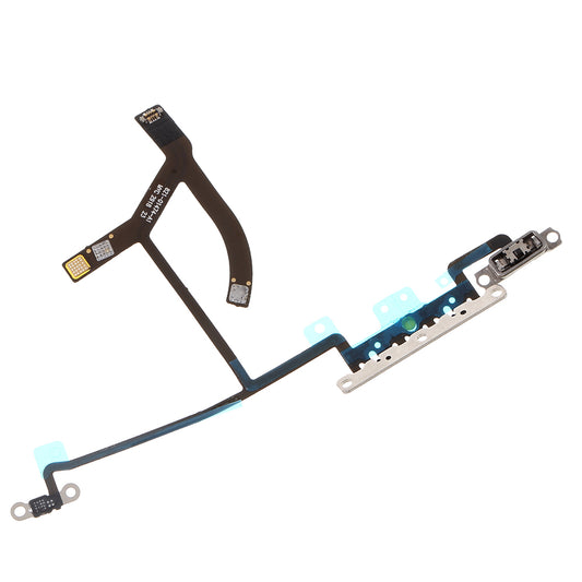 Volume Button Flex Cable Part with Metal Plate (without Logo) for iPhone XS Max 6.5 inch