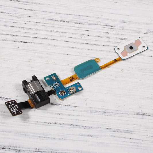 OEM Home Button + Earphone Jack Flex Cable for Samsung Galaxy J7 Prime / On7 (2016) G610