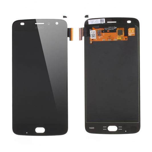 OEM LCD Screen and Digitizer Assembly Replacement for Motorola Moto Z2 Play - Black