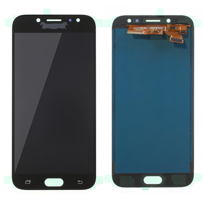 LCD Screen and Digitizer Assembly Part for Samsung Galaxy J7 2017 J730 with Screen Brightness IC and Adhesive Sticker