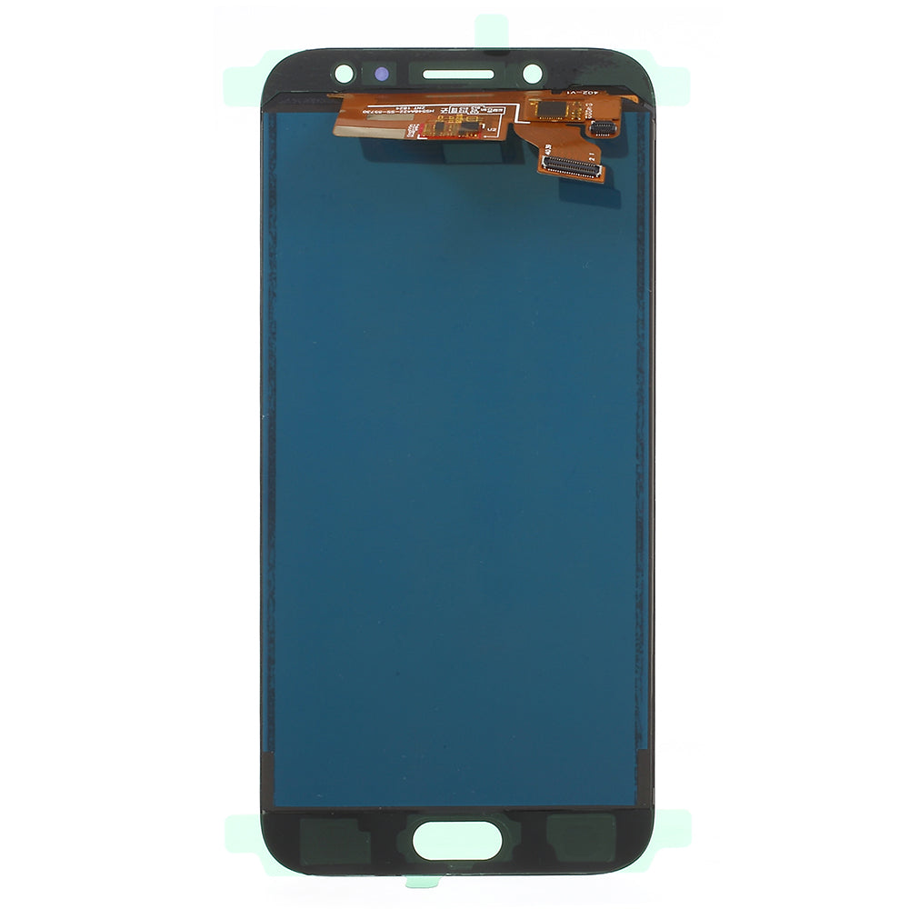 LCD Screen and Digitizer Assembly Part for Samsung Galaxy J7 2017 J730 with Screen Brightness IC and Adhesive Sticker