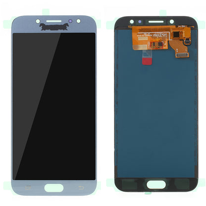 LCD Screen and Digitizer Assembly Part for Samsung Galaxy J7 2017 J730 with Screen Brightness IC and Adhesive Sticker