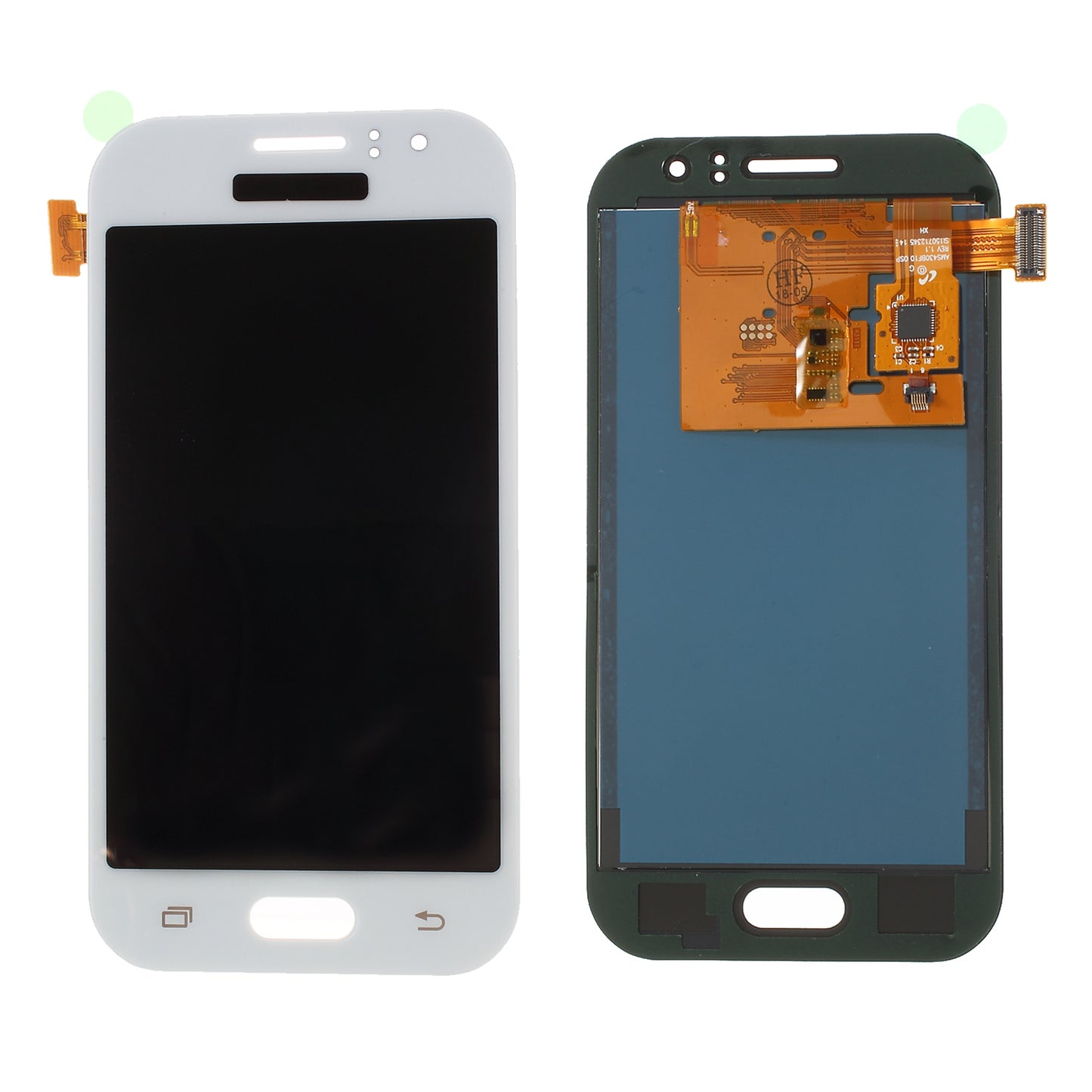 LCD Screen and Digitizer Assembly Part with Screen Brightness IC for Samsung Galaxy J1 Ace J110 (with Adhesive Sticker)