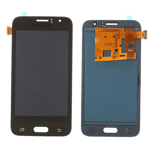 LCD Screen and Digitizer Assembly Part with Screen Brightness IC for Samsung Galaxy J1 (2016) J120 (with Adhesive Sticker)