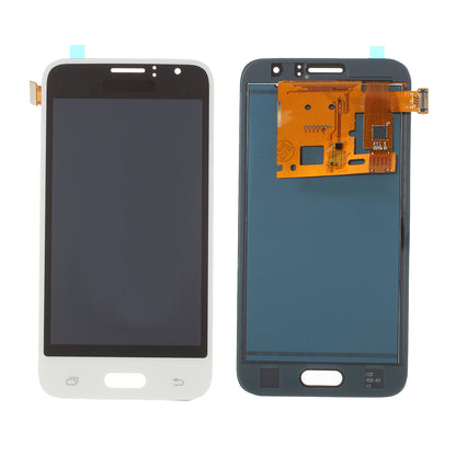 LCD Screen and Digitizer Assembly Part with Screen Brightness IC for Samsung Galaxy J1 (2016) J120 (with Adhesive Sticker)