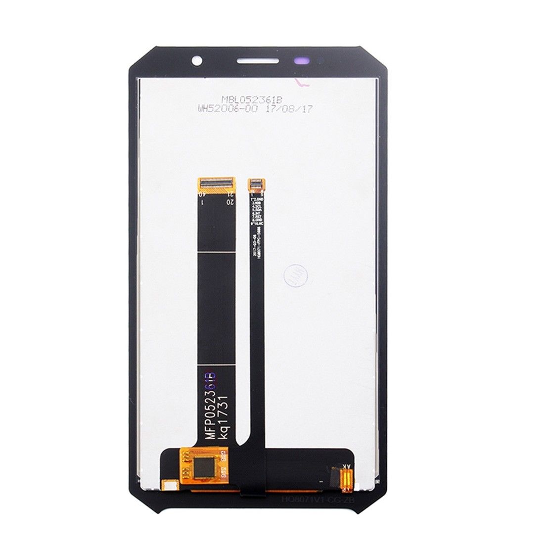 OEM LCD Screen and Digitizer Assembly Part for Doogee S60 - Black