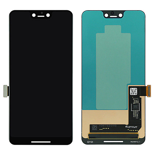 OEM LCD Screen and Digitizer Assembly Repair Part (without Logo) for Google Pixel 3 XL - Black