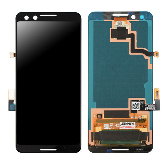 OEM LCD Screen and Digitizer Assembly Spare Part (without Logo) for Google Pixel 3 - Black