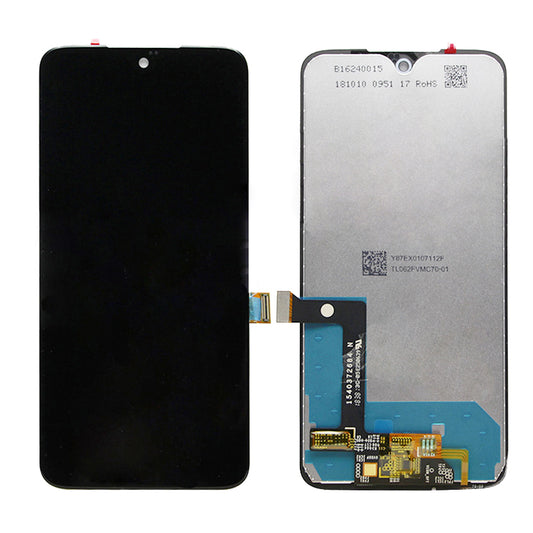 OEM LCD Screen and Digitizer Assembly Repair Part for Moto G7 - Black