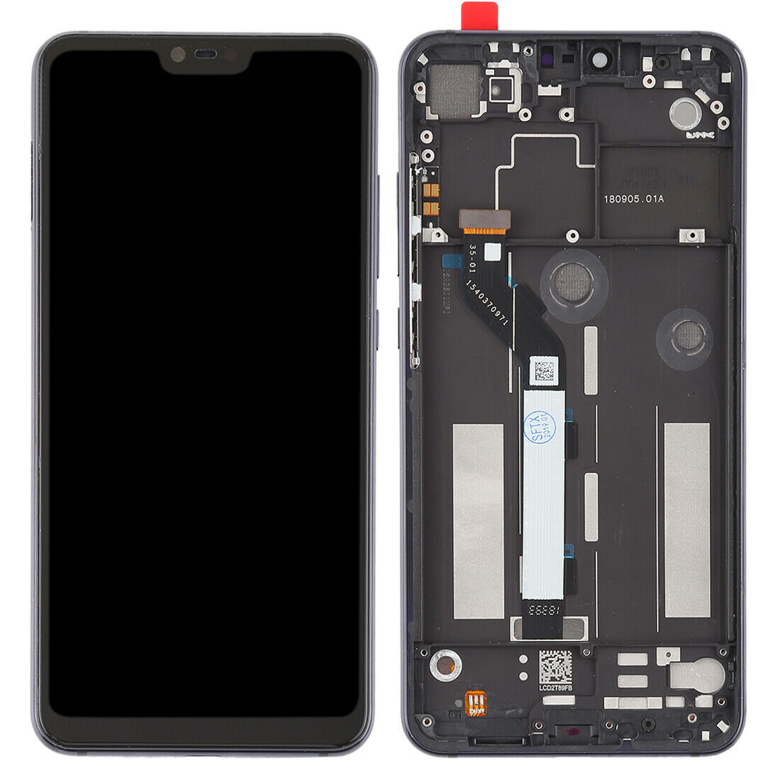 LCD Screen and Digitizer Assembly with Frame for Xiaomi Mi 8 Lite / Mi 8 Youth (Mi 8X)