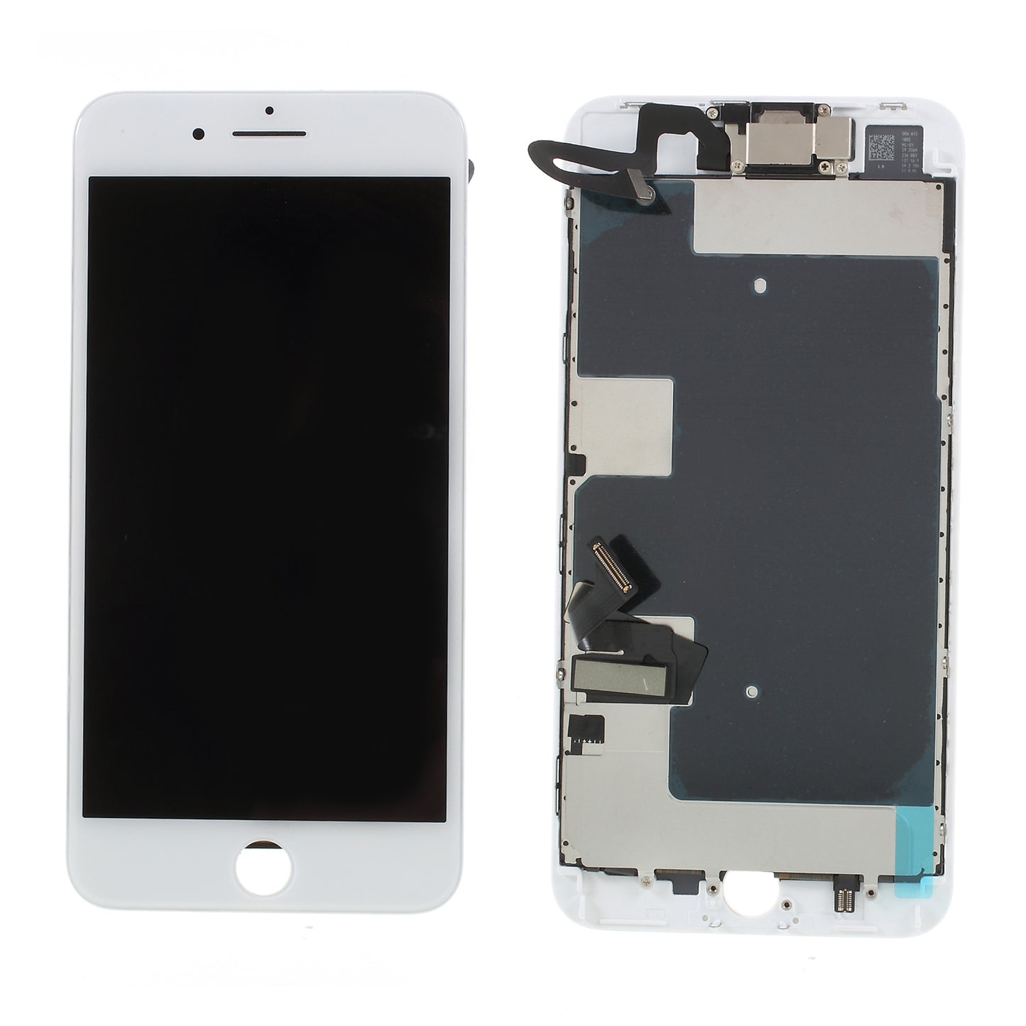 For iPhone 8 Plus 5.5 inch High Quality LCD Screen and Digitizer Assembly with Frame + Small Parts (380-450cd/m2 Brightness + Full View)