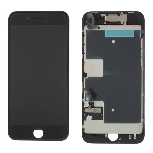 For iPhone 8 4.7-inch/SE (2nd Generation) LCD Screen and Digitizer Assembly + Frame + Small Parts (380-450cd/m2 Brightness)