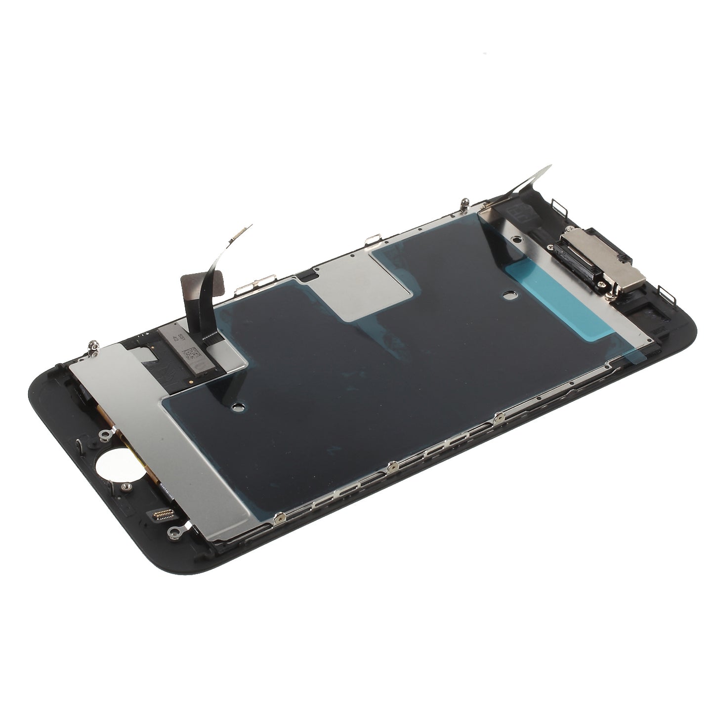 For iPhone 8 4.7-inch/SE (2nd Generation) LCD Screen and Digitizer Assembly + Frame + Small Parts (380-450cd/m2 Brightness)