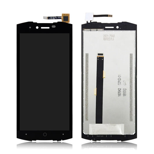 OEM LCD Screen and Digitizer Assembly Repair Part for Doogee S55 - Black