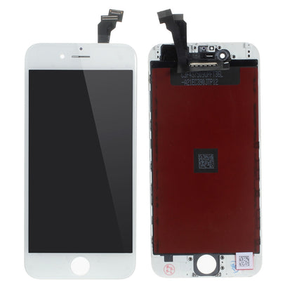 For iPhone 6 4.7 LCD Screen and Digitizer Assembly + Frame Part (Made by China Manufacturer, 350-400cd/m2 Brightness) (without Logo)