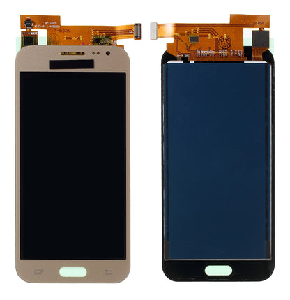 LCD Screen and Digitizer Assembly (TFT Version) for Samsung Galaxy J2 (2015) J200 - Gold