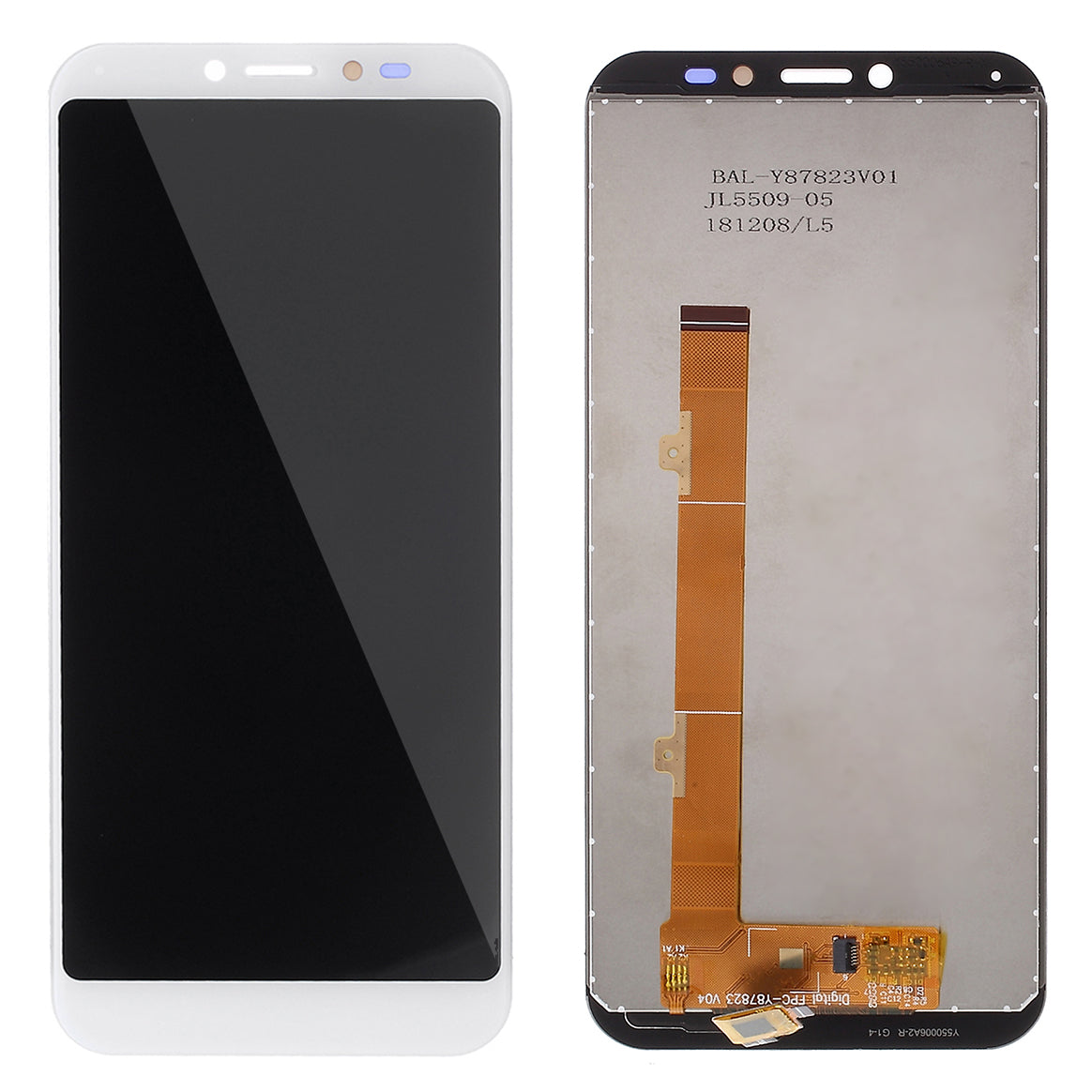 OEM Disassembly LCD Screen and Digitizer Assembly Replacement (without Logo) for Alcatel 1S (2019) OT5024 5024