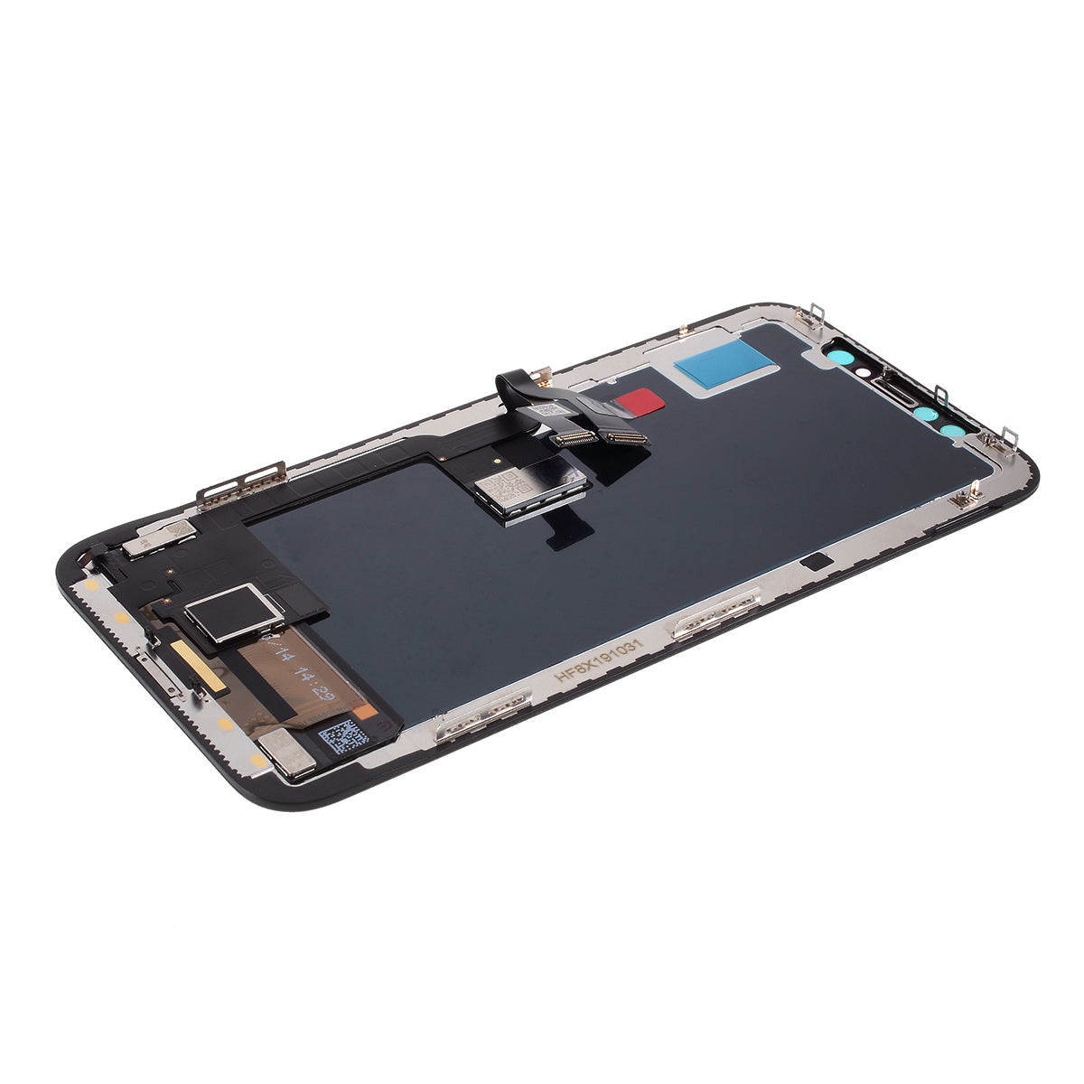 OLED Screen and Digitizer Assembly + Frame Replacement Part (without Logo) for iPhone X