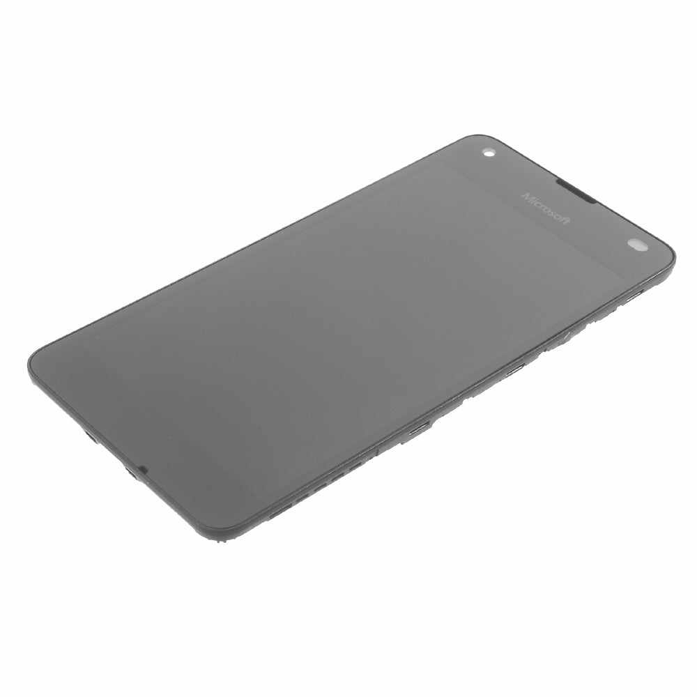 LCD Screen and Digitizer Assembly with Front Housing for Microsoft Lumia 550 (OEM Disassembly)