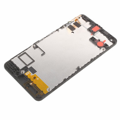 LCD Screen and Digitizer Assembly with Front Housing for Microsoft Lumia 550 (OEM Disassembly)