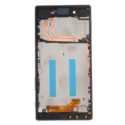 LCD Screen and Digitizer Assembly with Front Housing for Sony Xperia Z5 (OEM material assembly)