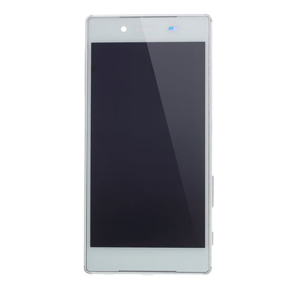 LCD Screen and Digitizer Assembly with Front Housing for Sony Xperia Z5 (OEM material assembly)