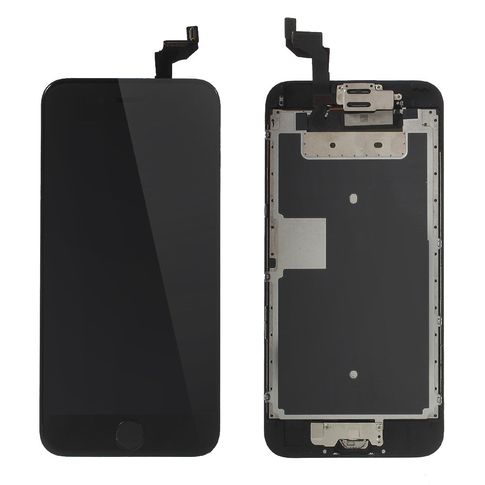 For iPhone 6s 4.7-inch LCD Screen and Digitizer Assembly with Frame + Small Parts (Made by China Manufacturer, 380-450cd/m2 Brightness) (without Logo)