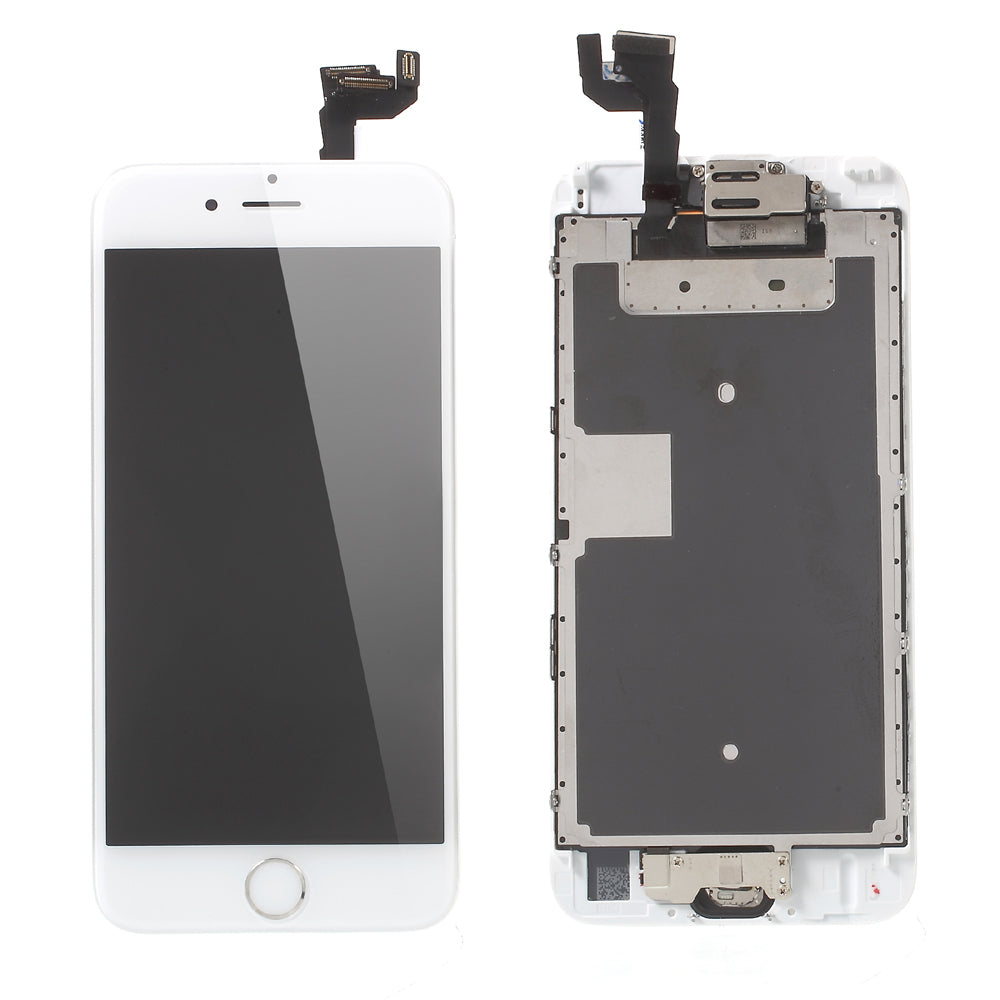 For iPhone 6s 4.7-inch LCD Screen and Digitizer Assembly with Frame + Small Parts (Made by China Manufacturer, 380-450cd/m2 Brightness) (without Logo)