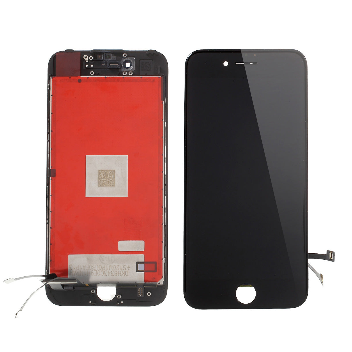 LCD Screen and Digitizer Assembly + Frame with Small Parts for iPhone 7 Plus 5.5 inch (Made by China Manufacturer, 380-450cd/m2 Brightness + Full View) (without Logo)