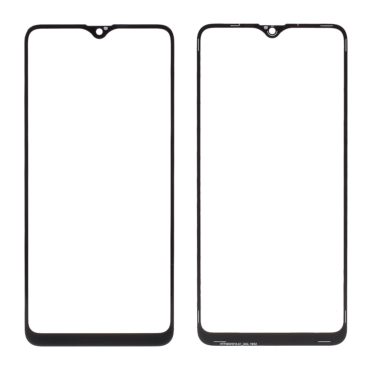 Outer Screen Glass Lens Replacement for Samsung Galaxy A20s (without Logo)