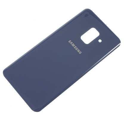 Back Battery Housing Cover Assembly Part with Adhesive Sticker for Samsung Galaxy A8 (2018)