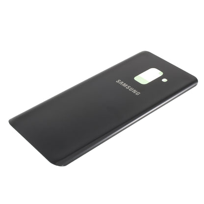 Back Battery Housing Cover Assembly Part with Adhesive Sticker for Samsung Galaxy A8 (2018)