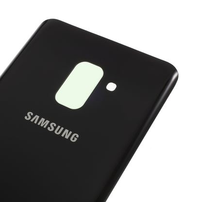 Back Battery Housing Cover Assembly with Adhesive Sticker for Samsung Galaxy A8 Plus (2018)