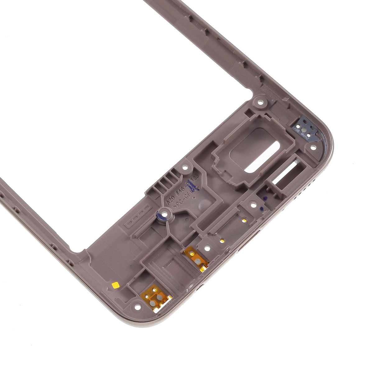 OEM Middle Plate Frame Repair Part (Plastic) for Samsung Galaxy A20 SM-A205F