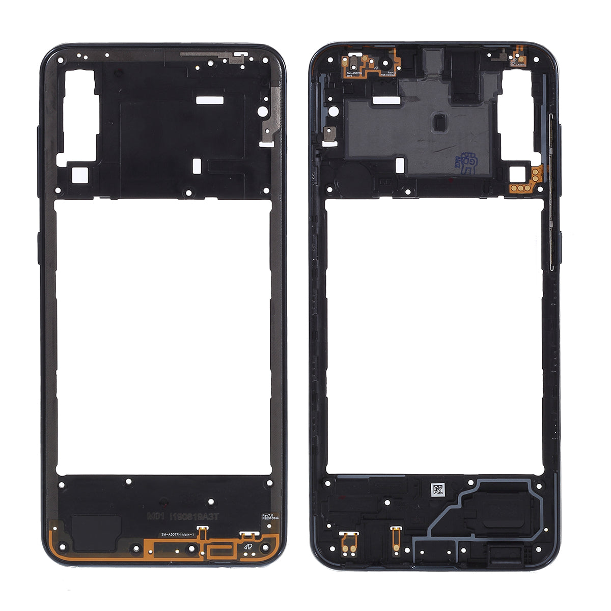 OEM Middle Plate Frame Repair Part (Plastic) for Samsung Galaxy A30s SM-A307F