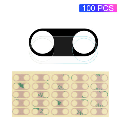 100Pcs/Set Adhesive Sticker for iPhone 8 Plus / 7 Plus Rear Back Camera Glass Lens Cover