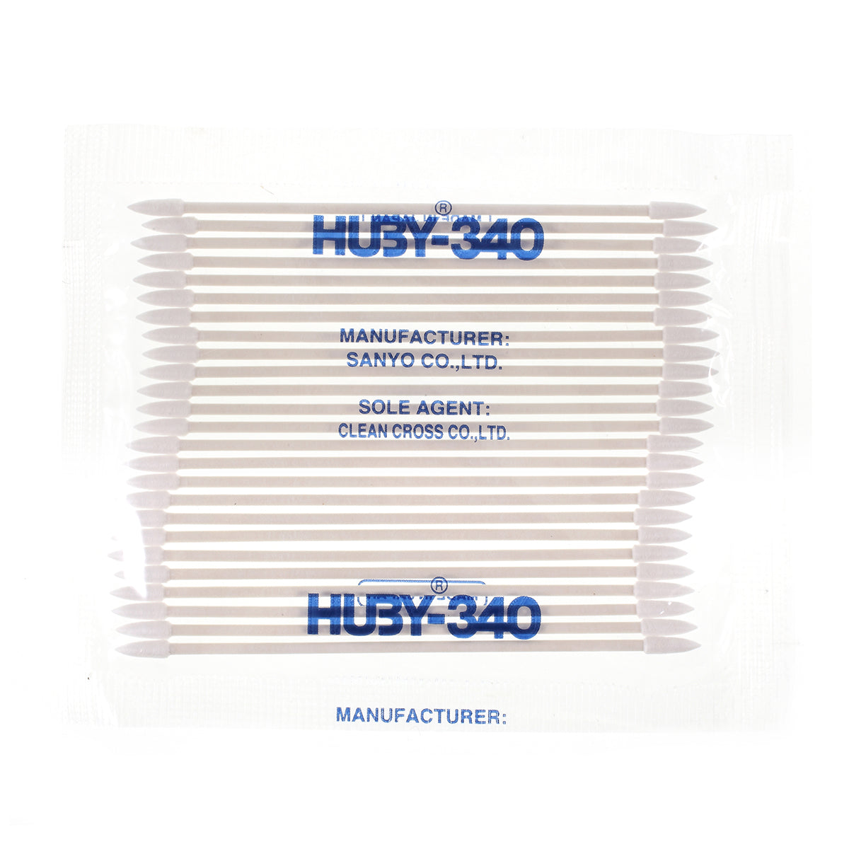 25Pcs/Box HUBY-304 Double Point Cleaning Cotton Swab