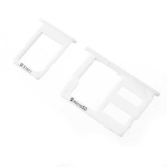 OEM SIM1 + SIM2/Micro SD Card Tray Holders (2 pcs) for Samsung Galaxy J5 Prime / J7 Prime