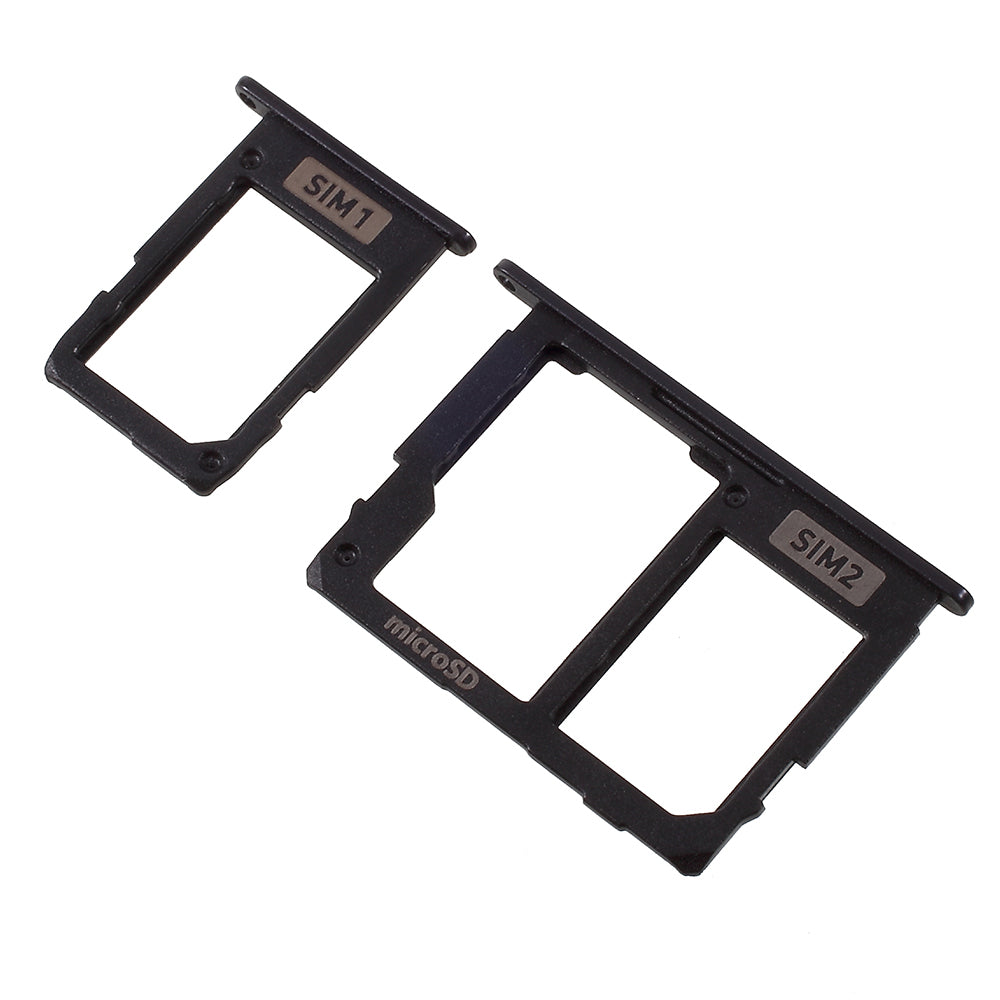 OEM SIM1 + SIM2/Micro SD Card Tray Slots Part for Samsung Galaxy J5 (2017) J530 / J7 (2017) J730